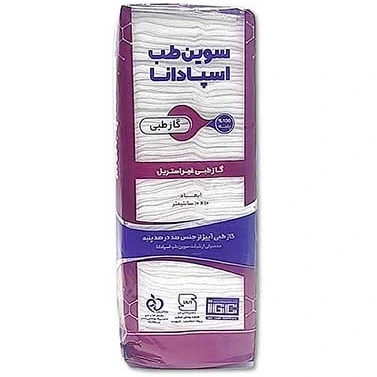 گاز غیراستریل 400گرمی 16 لایه سوین طب